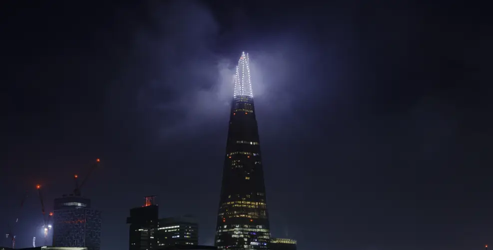 The Shard Lights Up to Welcome British Summer Time
